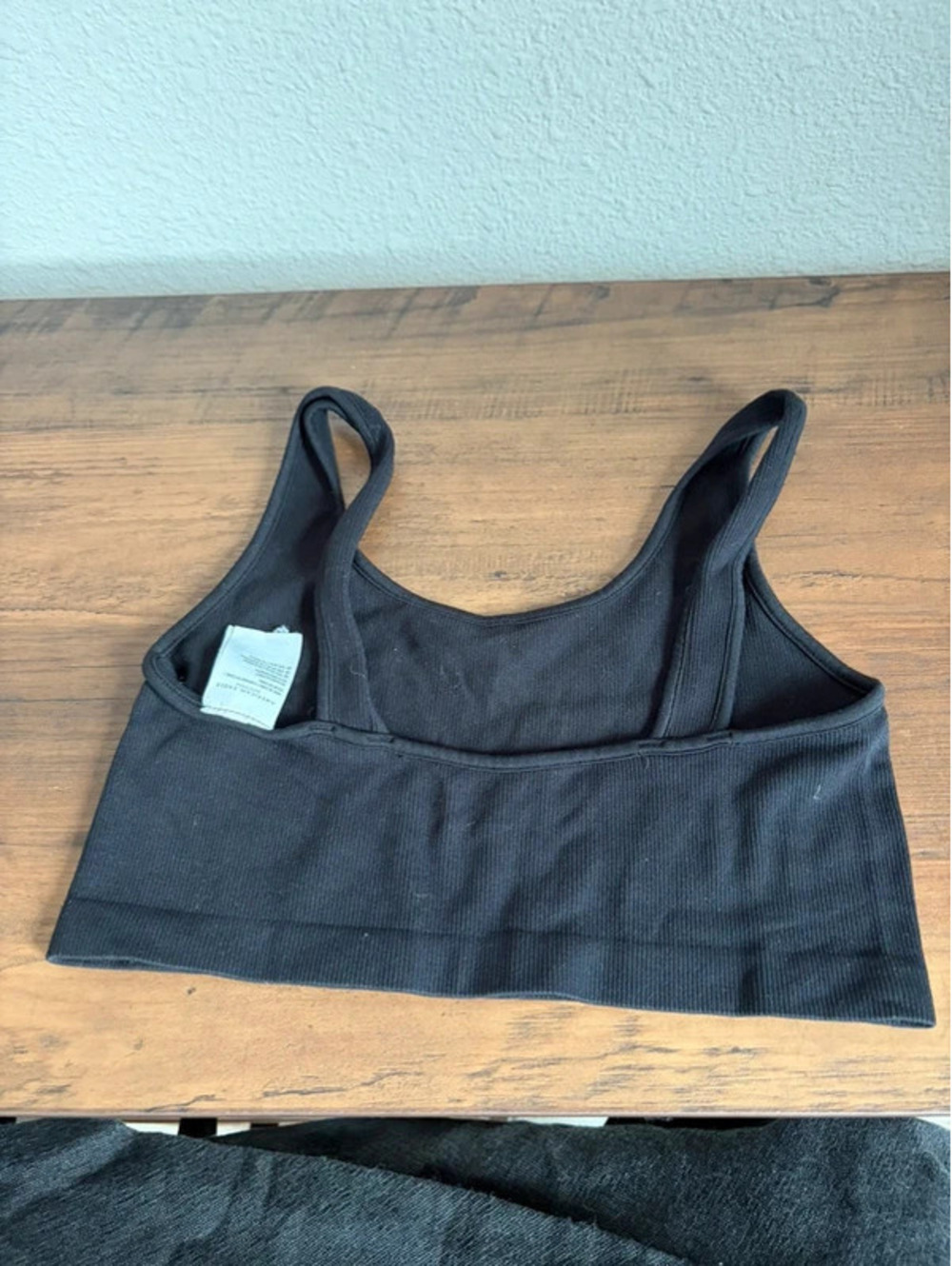 American Eagle ribbed seamless cropped bra top size XS/S - Picture 2 of 4